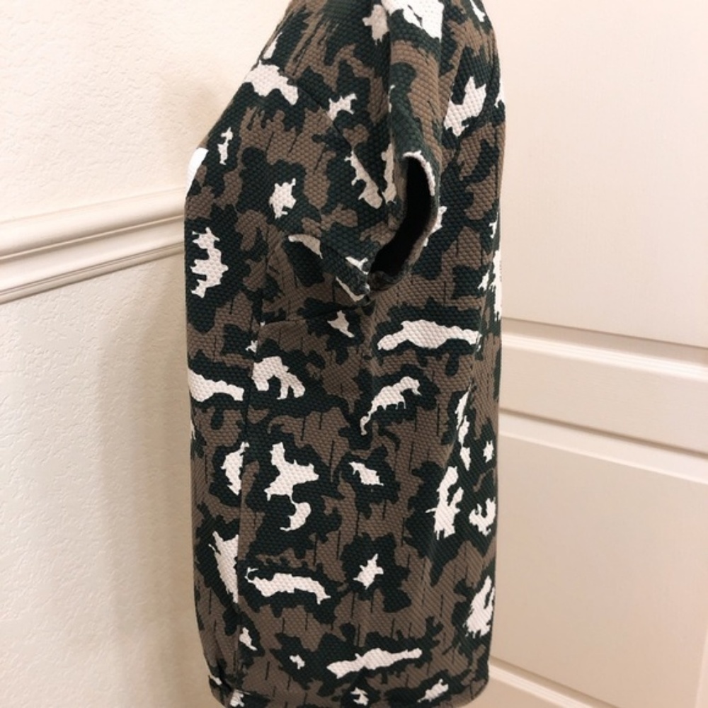 Adidas thick oversized women shirt army pockets xs - Picture 4 of 8
